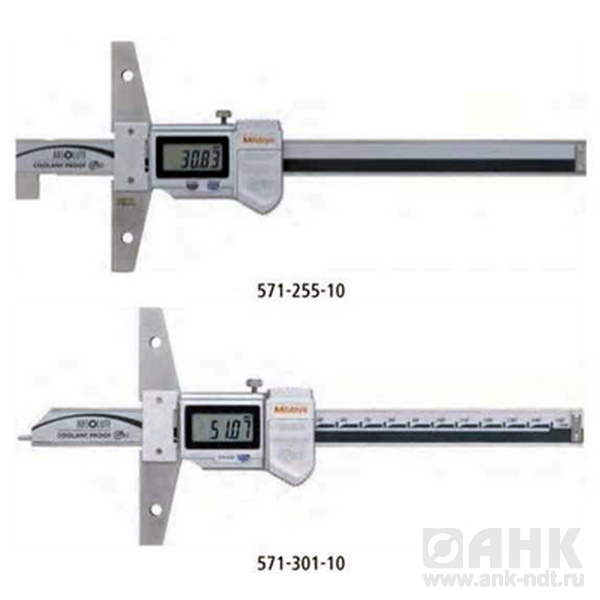 Штангенглубиномеры ABSOLUTE Digimatic IP67 крючкового/штыревого типа