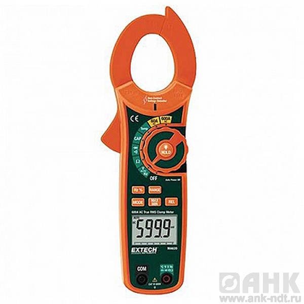 Токоизмерительные TRUE RMS клещи Extech MA620 на 600А + бесконтактный детектор напряжения