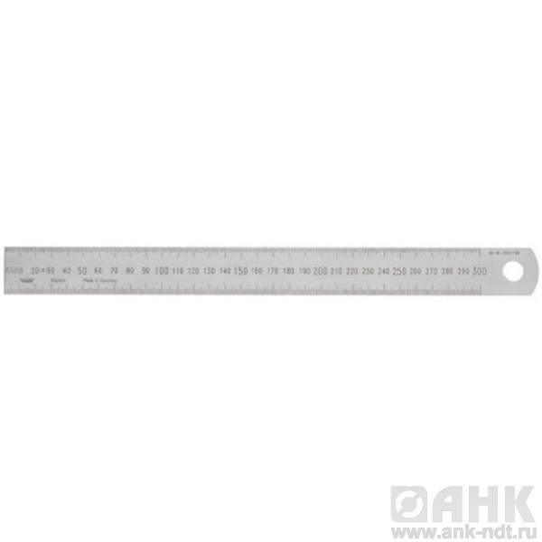 Линейки Vogel нержавеющие со считыванием слева направо*