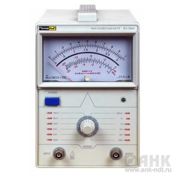Милливольтметр ПРОФКИП В3-38М
