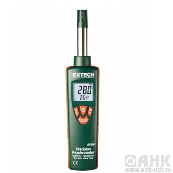 Прецизионный гигротермометр-психрометр Extech RH390