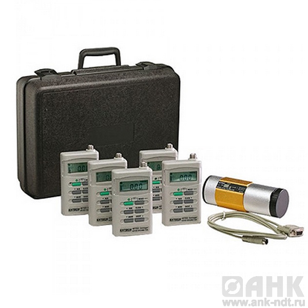 Комплект измеритель шума/регистратор данных Extech 407355 KIT-5