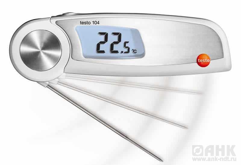 testo 104 — складной водонепроницаемый термометр