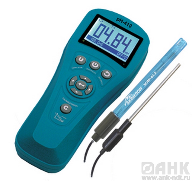 pH-метр / милливольтметр портативный pH-410