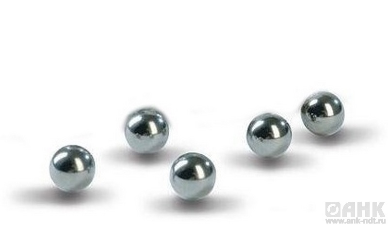 Шарик твёрдосплавный к твердомеру Бринелль d: 2,0 / 2,5 / 5,0 / 10 мм