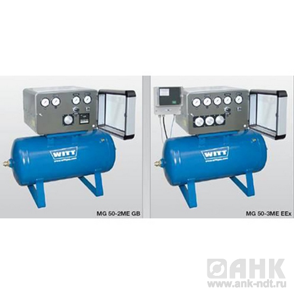 Газовый смеситель MG 50/100 – 2ME / - 3ME, MG 50/100 – 2ME/ - 3ME EEx