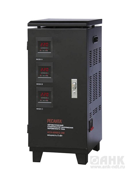 ACH-6000/3-ЭМ трехфазный стабилизатор электромеханического типа