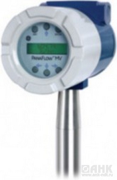 Врезной многопараметрический вихревой расходомер GE Sensing PanaFlow MV82
