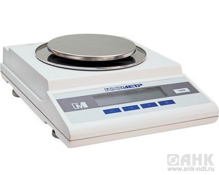 Весы лабораторные ВЛТЭ-2100 (НПВ=2100 г; d=0,01 г)