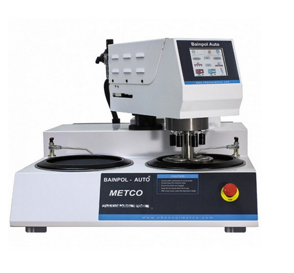 Шлифовально-полировальный двухдисковый станок с автоматическими насадками BAINPOL VTD Auto 8, 10. 12