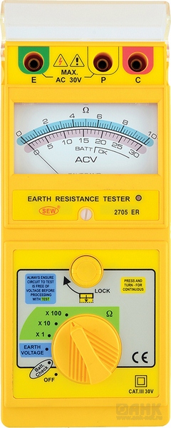 Измеритель сопротивления заземления SEW 2705 ER