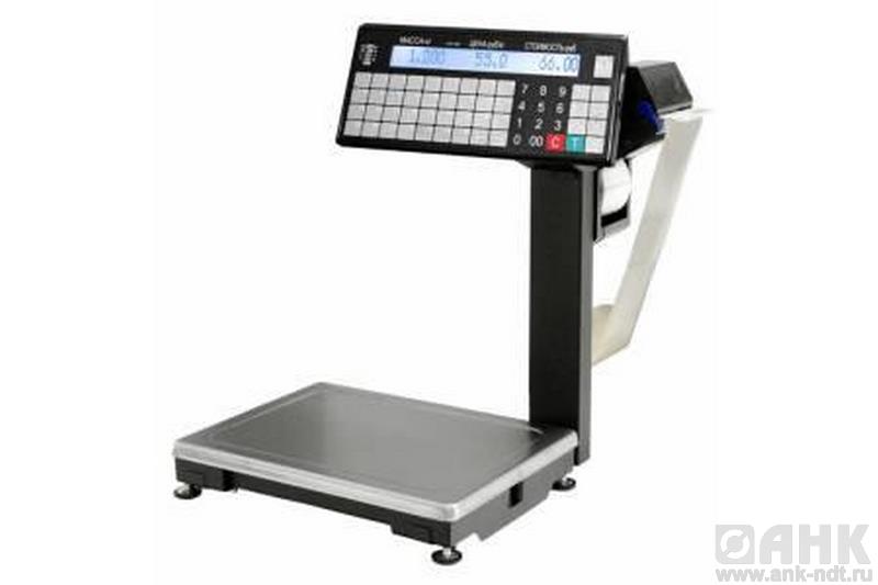 Торговые печатающие весы-регистраторы с устройством подмотки ленты МК-15.2-R2P10-1