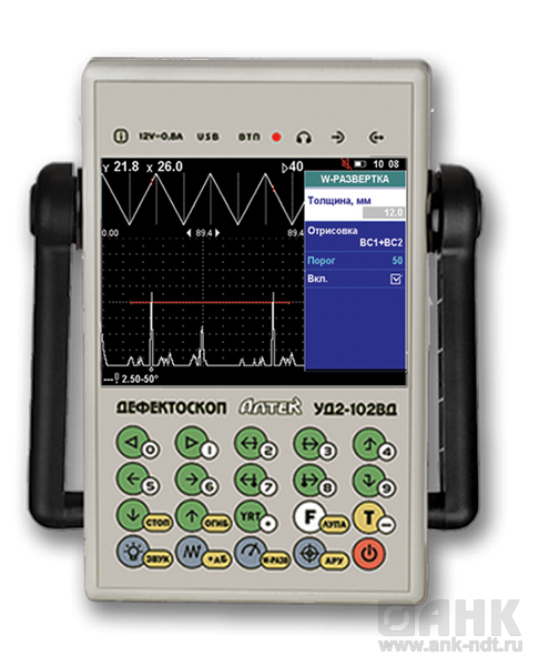 Ультразвуковой дефектоскоп УД2-102ВД PELENG