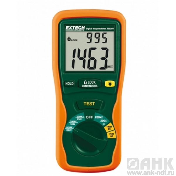Аналоговый тестер изоляции Extech 380320