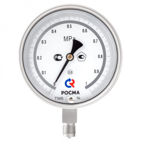 Поверка манометров коррозионностойких точных измерений с корректировкой нуля Тип ТМ (ТВ, ТМВ) — МТИ, серия 21