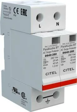 Устройство защиты от импульсных перенапряжений Citel DS42-280 (461101), тип 2