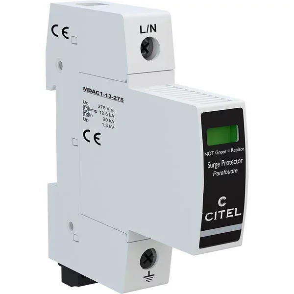 Устройство защиты от импульсных перенапряжений Citel DAC1-13S-10-275 (821710221), тип 1+2