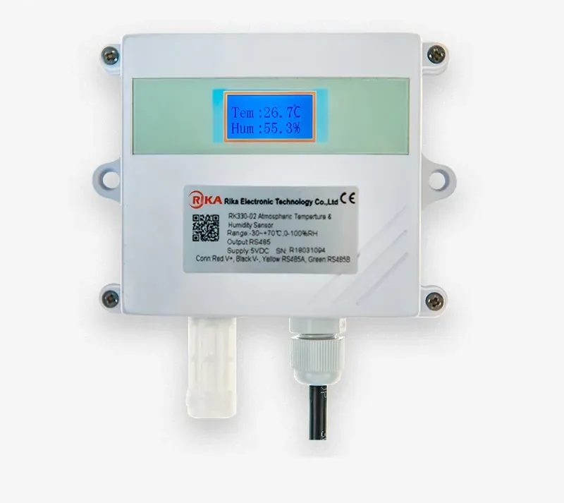 Датчик температуры и влажности Rika RK330-02