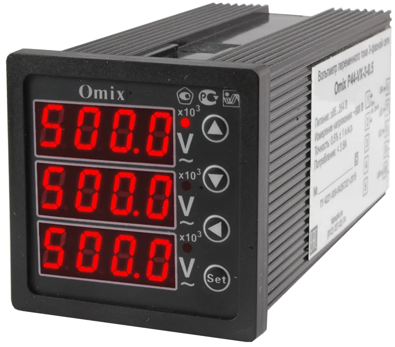 Вольтметр Omix P44-VX-3-0.5