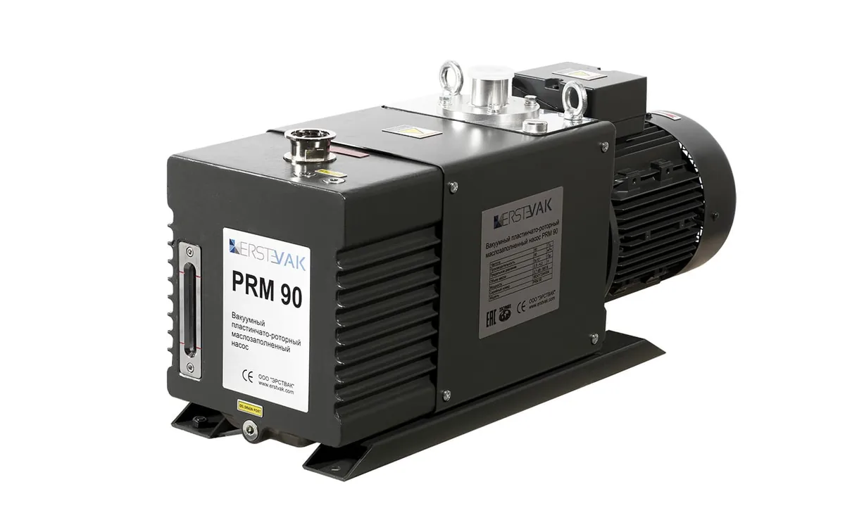 Пластинчато-роторный вакуумный насос ERSTEVAK PRM 90 3ph