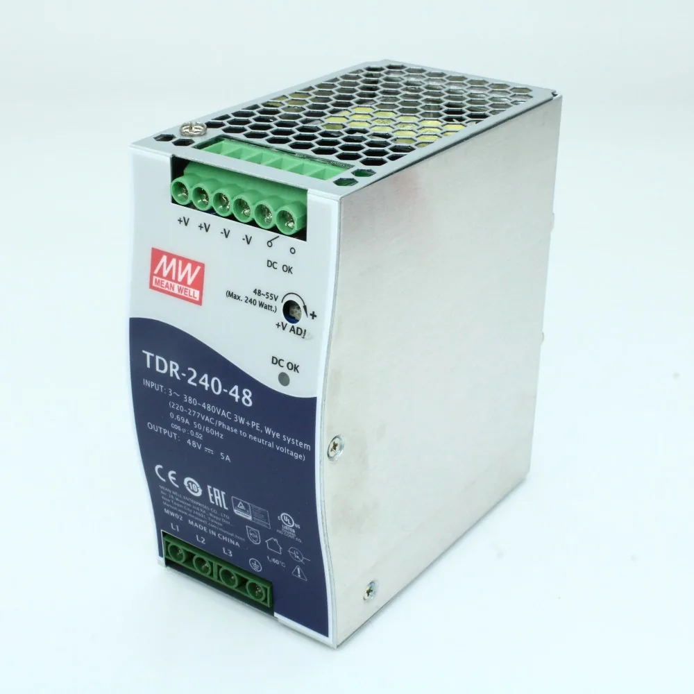 Блок питания MEAN WELL SDR-240-48