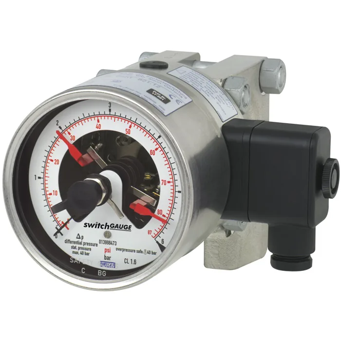 Манометр дифференциальный WIKA DPGS43HP.100