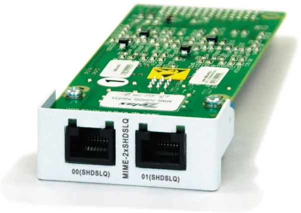 Модуль с двумя портами Zelax MIME-2xSHDSLQ