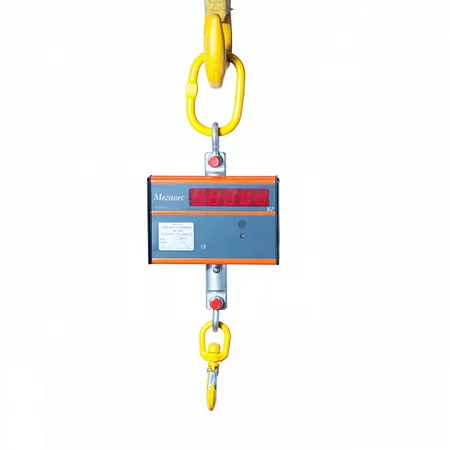 Лёгкие крановые весы Мегавес МК-1000Л, 1000 кг, индикатор на корпусе