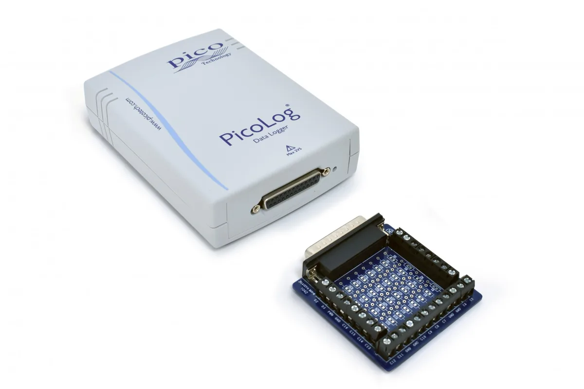 Даталоггер PicoLog 1216+TB с клеммной колодкой